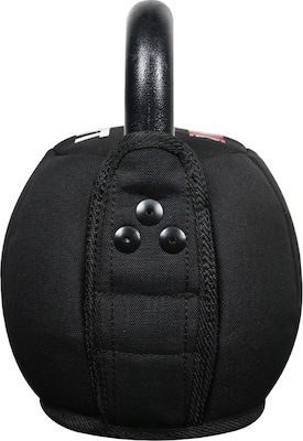 X-FIT Cordura Kettlebell Gummi 8kg Schwarz