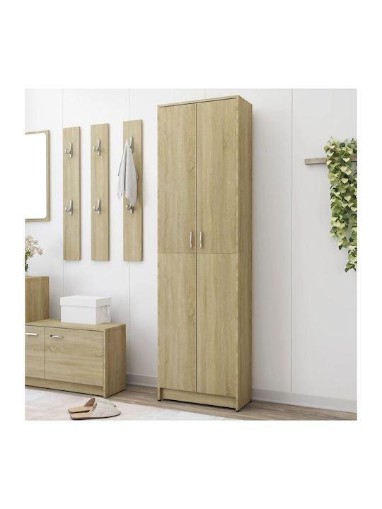 Doppeltür Kleiderschrank Sonoma 55x25x189cm