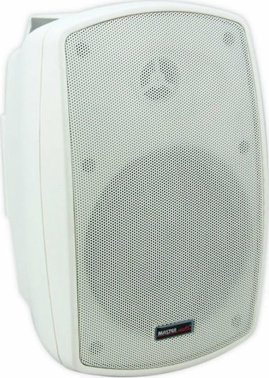 Master Audio NB400T Παθητικά Επιτοίχια Ηχεία (Ζεύγος) 12.6x12.7x19.5εκ. Λευκά