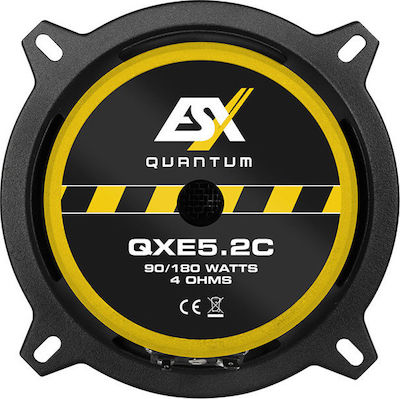 Esx Set Boxe Auto Quantum QXE5.2C Difuzoare auto 5.25" cu 90W RMS (2 căi)