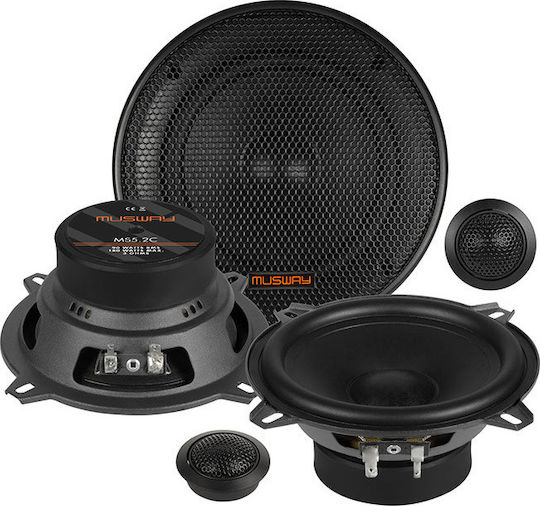 Musway MS5.2C Σετ Ηχεία Αυτοκινήτου Διαιρούμενα 5.25" με 90W RMS (2 Δρόμων)