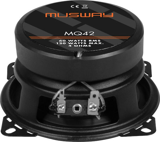 Musway Set Auto-Lautsprecher MQ42 4" mit 60W RMS (2 Weg)