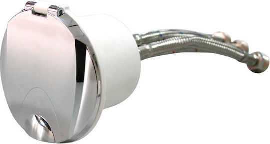 Lalizas Boat Hydraulic Spare Part Hot-Cold Mixer with White Lid