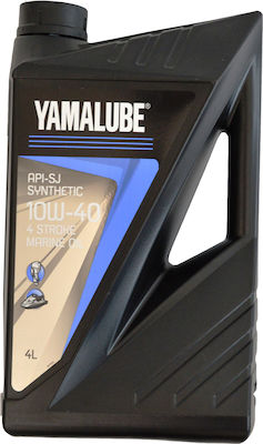 Yamalube 10W-40 10W-40 Synthetic Boat Lubricant Λάδι για Τετράχρονους Κινητήρες 4lt