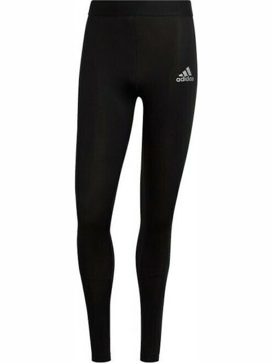 adidas Techfit Ανδρικό Αθλητικό Κολάν Compression Μακρύ Μαύρο