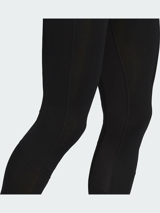 adidas Techfit Ανδρικό Αθλητικό Κολάν Compression Μακρύ Μαύρο