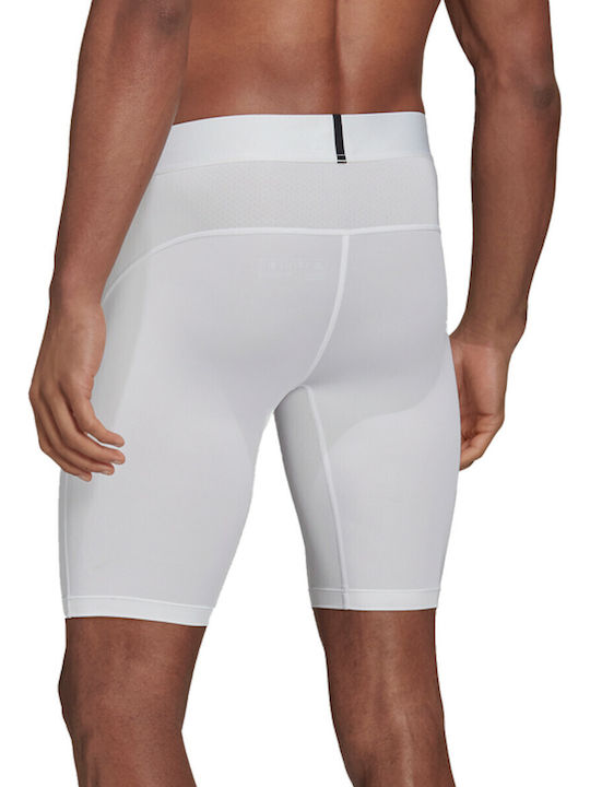 adidas Techfit Herren Thermo Shorts Weiß