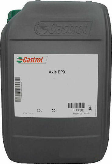 Castrol Axle EPX Βαλβολίνη Αυτοκινήτου για Διαφορικό 85W-140 20lt