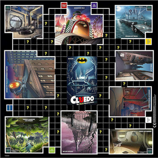 Επιτραπέζιο Παιχνίδι Cluedo Batman DC για 2-6 Παίκτες 8+ Ετών (EN) Winning Moves