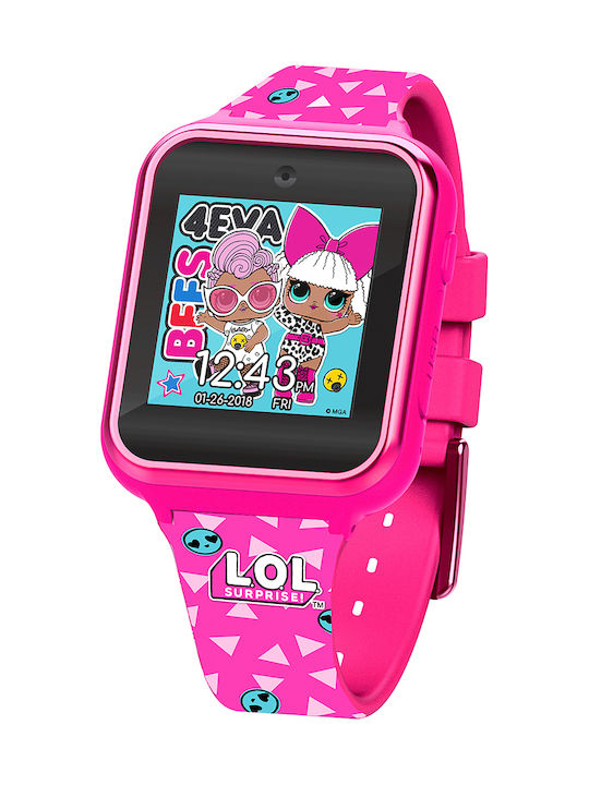 Disney Kids Digital Watch L.O.L Surprise with Rubber/Plastic Strap Fuchsia Disney Kids Digital Watch L.O.L Surprise with Rubber/Plastic Strap Fuchsia