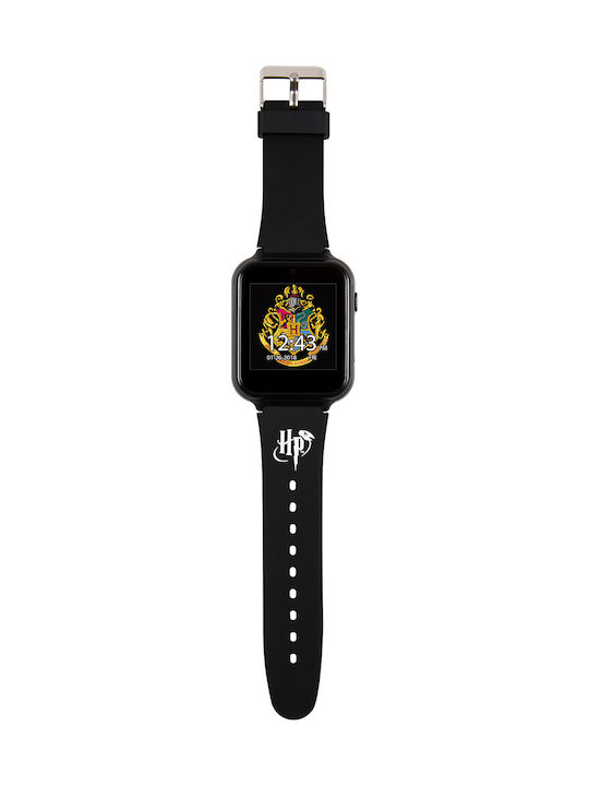 Disney Kids Digital Watch Harry Potter with Rubber/Plastic Strap Black