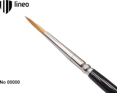 Lineo Πινέλο Συνθετικό Στρογγυλό Round Paint Brush Νο 00000 No5/0