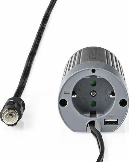 Nedis Car Inverter Modified Sinewave 100W to Converter 12V DC in 230V AC with 1xUSB