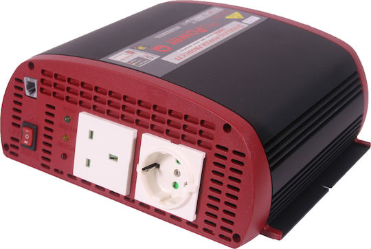 Sterling Power Pro Power Q Inverter Αυτοκινήτου Τροποποιημένου Ημιτόνου 2700W για Μετατροπή 12V DC σε 230V AC