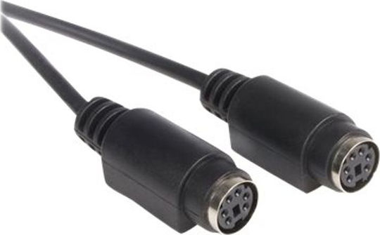 StarTech Конвертор USB-A мъжки към PS/2 2x женски Черен 1бр USBPS2PC