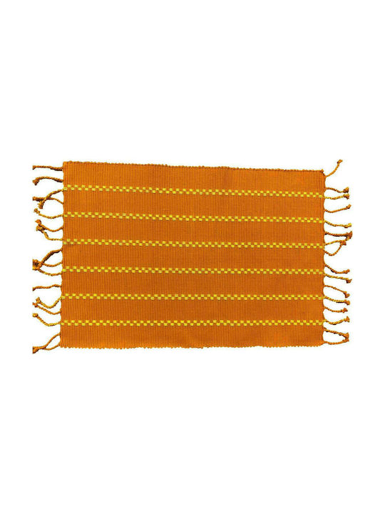 Linea Home Σουπλά Υφασμάτινο Πορτοκαλί 48x33cm