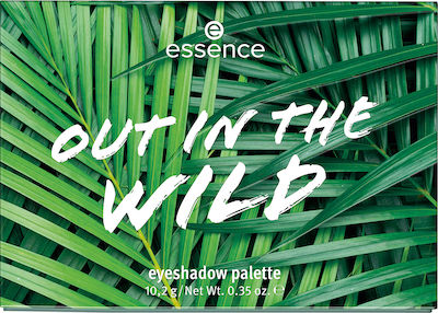 Essence Out In The Wild Eye Shadow Palette in Solid Form 02 Don't Stop Beleafing 10.2gr