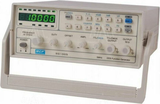 MCP SG1003 Oscilloscope & Frequency Generator Counter 3MHz