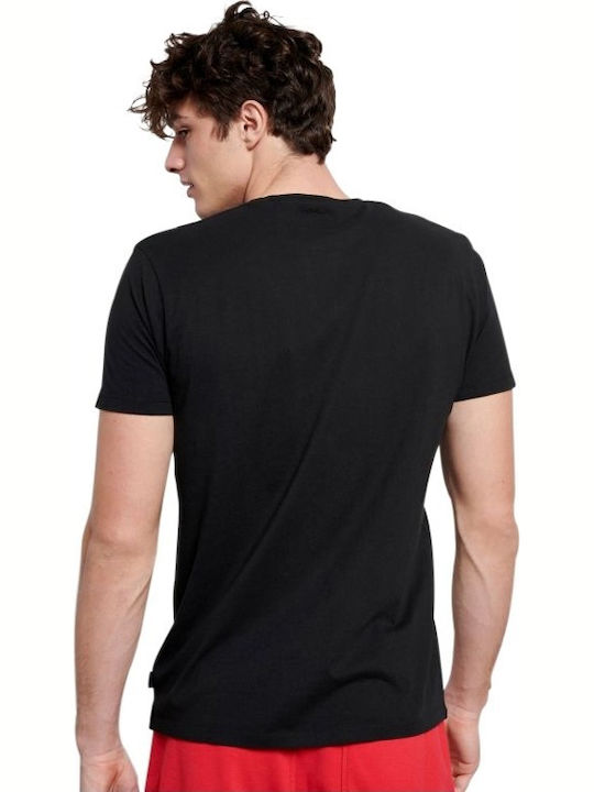 Garage Fifty5 Herren T-Shirt Kurzarm Schwarz