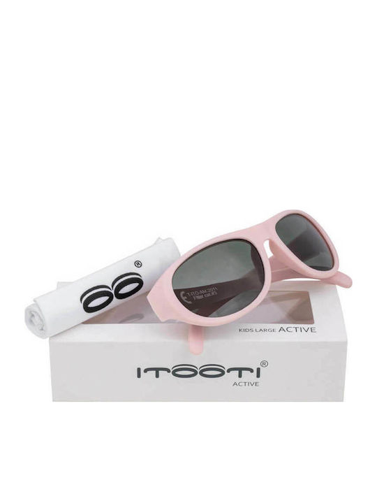 iTooTi Oval Kinder-Sonnenbrillen Rosa für 6-10 Jahre