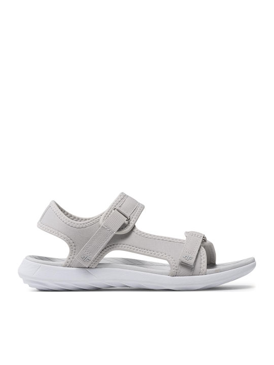 4F Women's Flat Sandals Sporty In Gray Colour H4L21-SAD001-27S