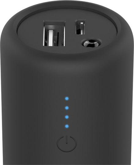 Goobay Bike 5.0 Power Bank 5000mAh cu Port USB-A Negru
