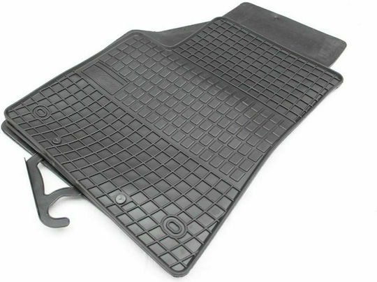 Frogum Σετ Μπροστινά και Πίσω Πατάκια 4τμχ για Jeep Cherokee 2014 Μαύρα