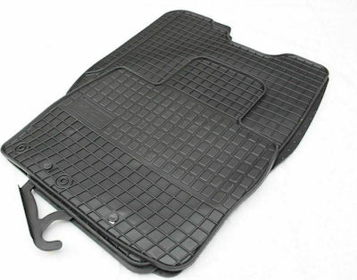 Frogum Set of Front and Rear Mats Tray Type 4pcs from Rubber for Honda Civic 2006-2012 Black