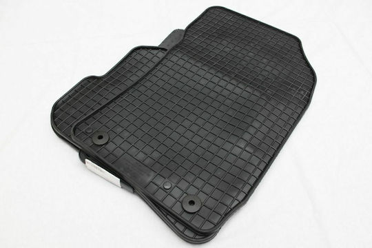Petex Set of Front and Rear Mats 4pcs for Audi A1 2010 Black