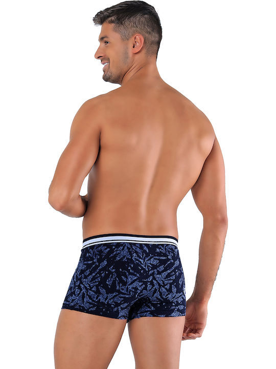 Bonatti Alessandro Men's Boxer Blue with Patterns