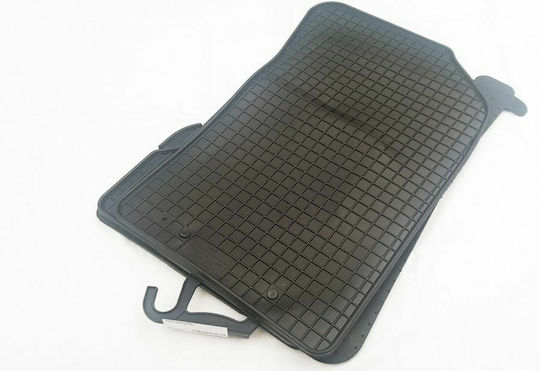 Petex Set of Front and Rear Mats 4pcs for Peugeot 208 2012-2019 Black