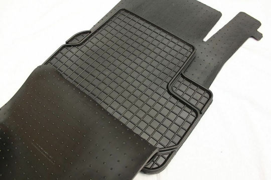 Petex Set of Front and Rear Mats 4pcs for Peugeot 207 2006-2012 Black