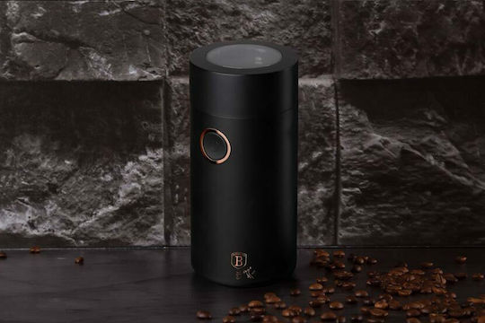 Berlinger Haus Ηλεκτρικός Μύλος Καφέ 150W με Χωρητικότητα 50gr Μαύρος