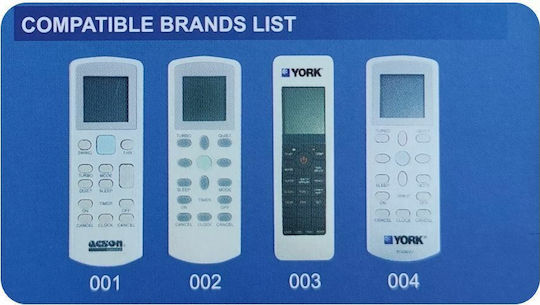 Neta 17553 Air Klimaanlagen-Fernbedienung York