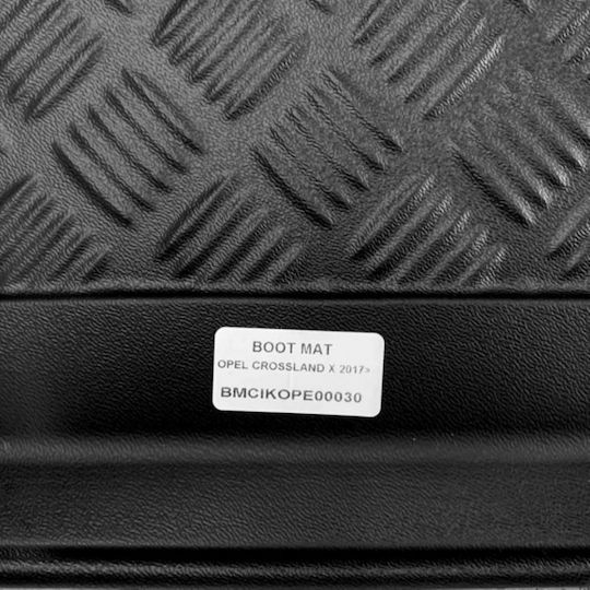 Cik Trunk Mat Tray Type for Opel Crossland X 2017+ Black