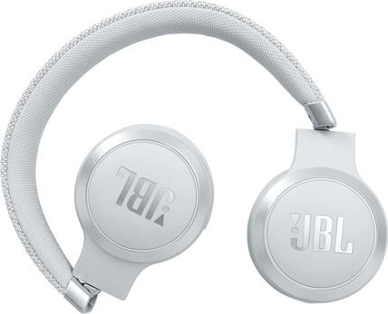 JBL Live 460NC Wireless Wired On Ear Headphones With 50 Hours Playing Time And Quick Charge White