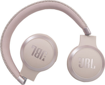 JBL Live 460NC Wireless / Wired On Ear Headphones with 50 hours of Operation and Quick Charge Rose Gold