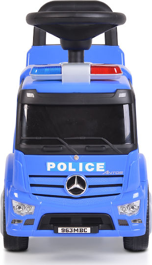 Moni Mercedes Antos 657 Police Ride On Car for 12+ Months Blue