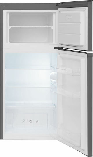Amica Ψυγείο Δίπορτο 167lt Υ122xΠ54xΒ57εκ. Inox FD2015.4X