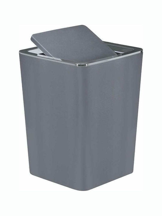 Kleine Wolke Match 8484977858 Plastic Bathroom Basket 5lt Platinum