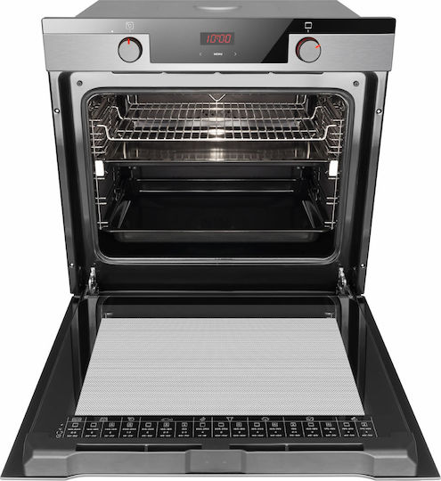 Amica ED37617X X-Type Steam Φούρνος άνω Πάγκου 77lt Π59.5εκ. Inox