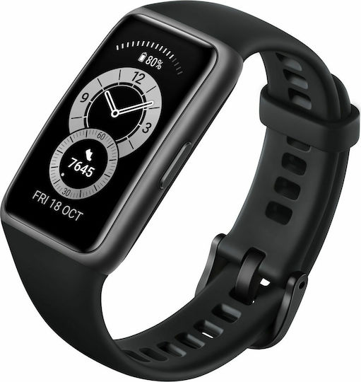 Huawei Band 6 Impermeabil Grafit negru