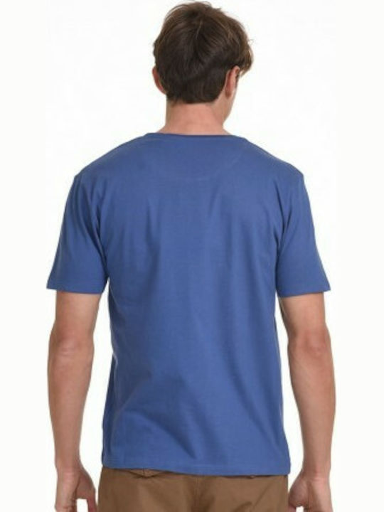 Biston Men's Short Sleeve T-shirt Indigo