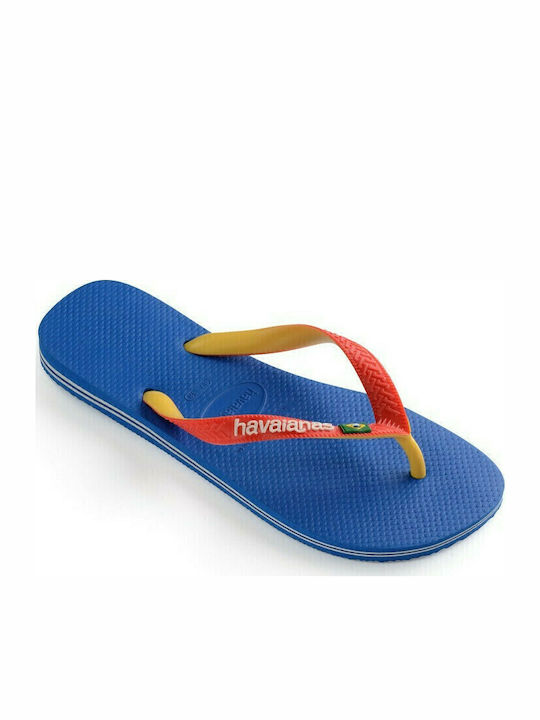 Brasil Mix Fc Men's Flip Flops Orange