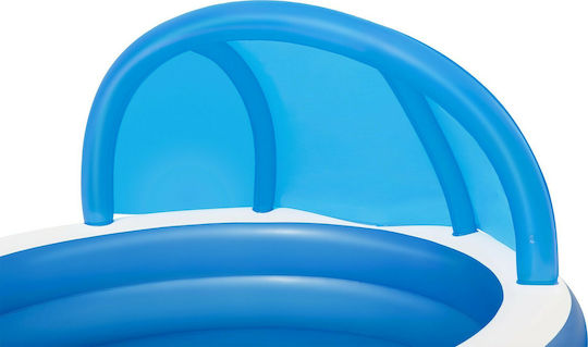 Bestway Στρογγυλή Πισίνα 850lt Φουσκωτή 241x140εκ. Γαλάζια