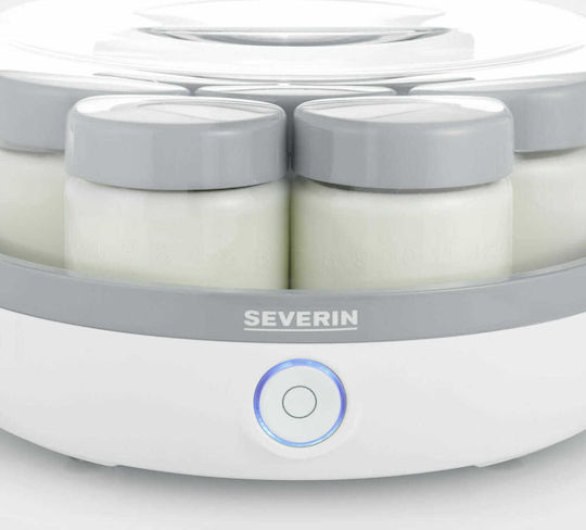 Severin JG 3518 Yogurt Maker with Jars 1.05lt White 13W
