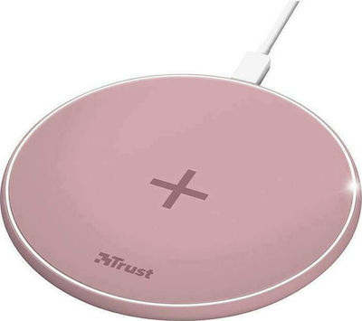 Trust Wireless Charging Pad (Qi) Ροζ (23866)