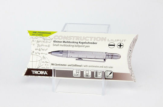 Troika Liliput Construction Mini Touch Stylus in Silver color PIP25/SI