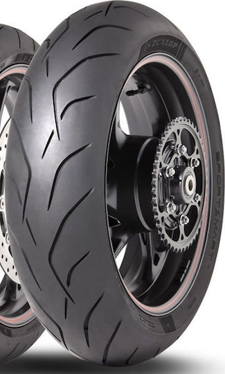 Dunlop Sportsmart MK3 200/55ZR17 78W Fără Cameră De Aer Sport Anvelopă Pentru Motociclete Partea Din Spate