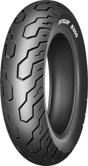 Dunlop K555 120/80-17 61V Fără Cameră De Aer Pe Șosea Anvelopă Pentru Motocicletă Partea Din Față